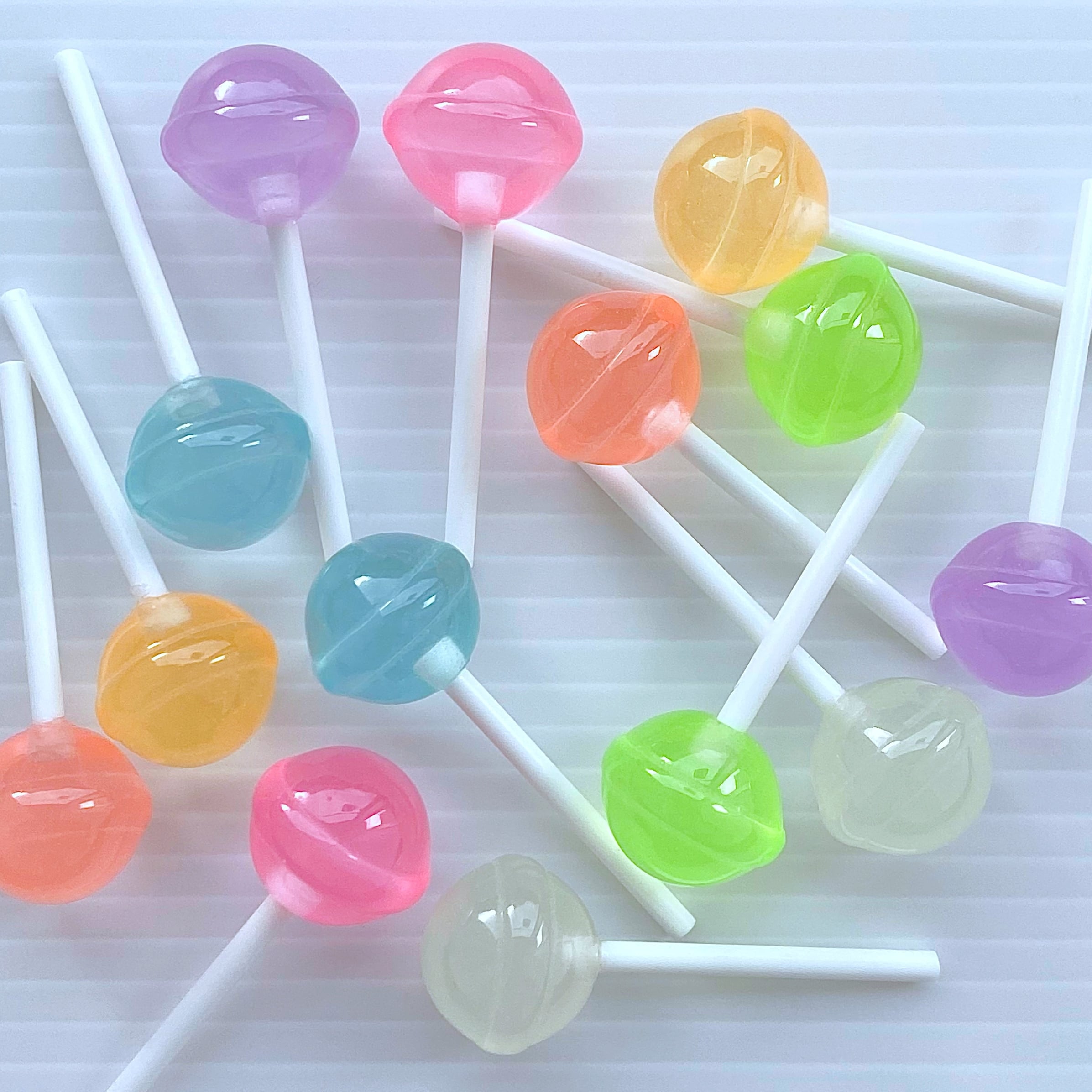 クリアカラー ロリポップ キャンディ 3個 | CANDY☆POP