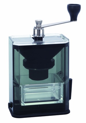 【特価処分】HARIO (ハリオ) 手挽き コーヒーミル クリア コーヒーグラインダー MXR-2TB ブラック