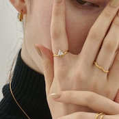 1/16(金)21時新作発売*【選べる3タイプ】stainless cubic ring