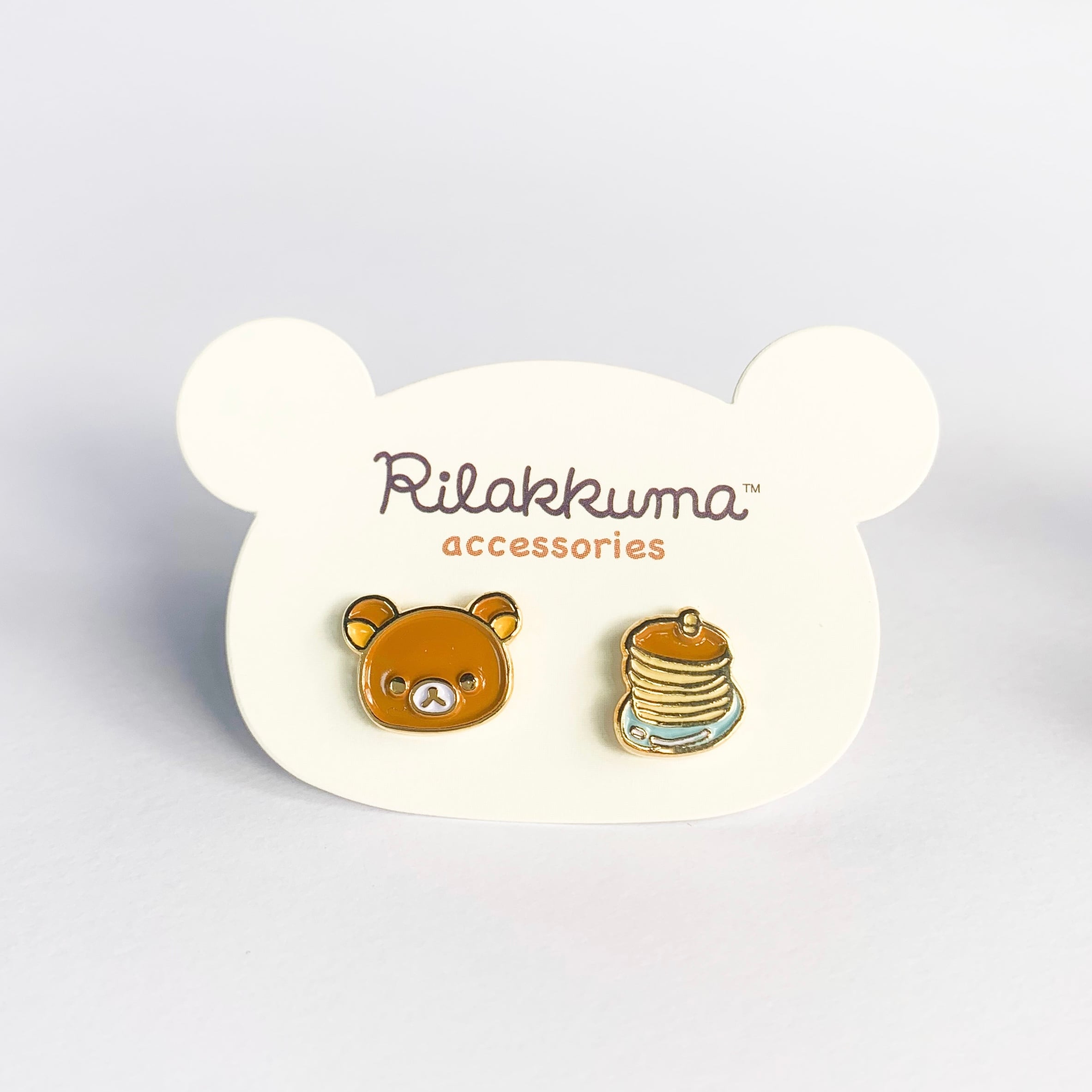 Rirakkuma>リラックマXパンケーキ(ピアス/イヤリング) | BUTTON&CUFFLINKS