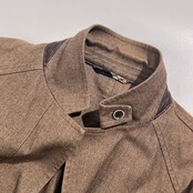 THE SCOTCH HOUSE ザ・スコッチハウス ヘリンボーン柄 テーラードジャケット M/ブラウン系 メンズ 三陽商会