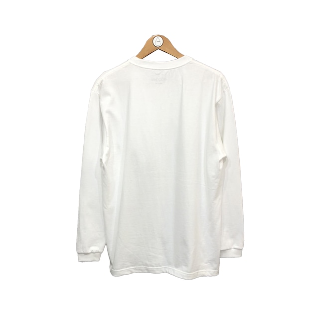 edgges FONTLOGO L/S TEE (WHITE)