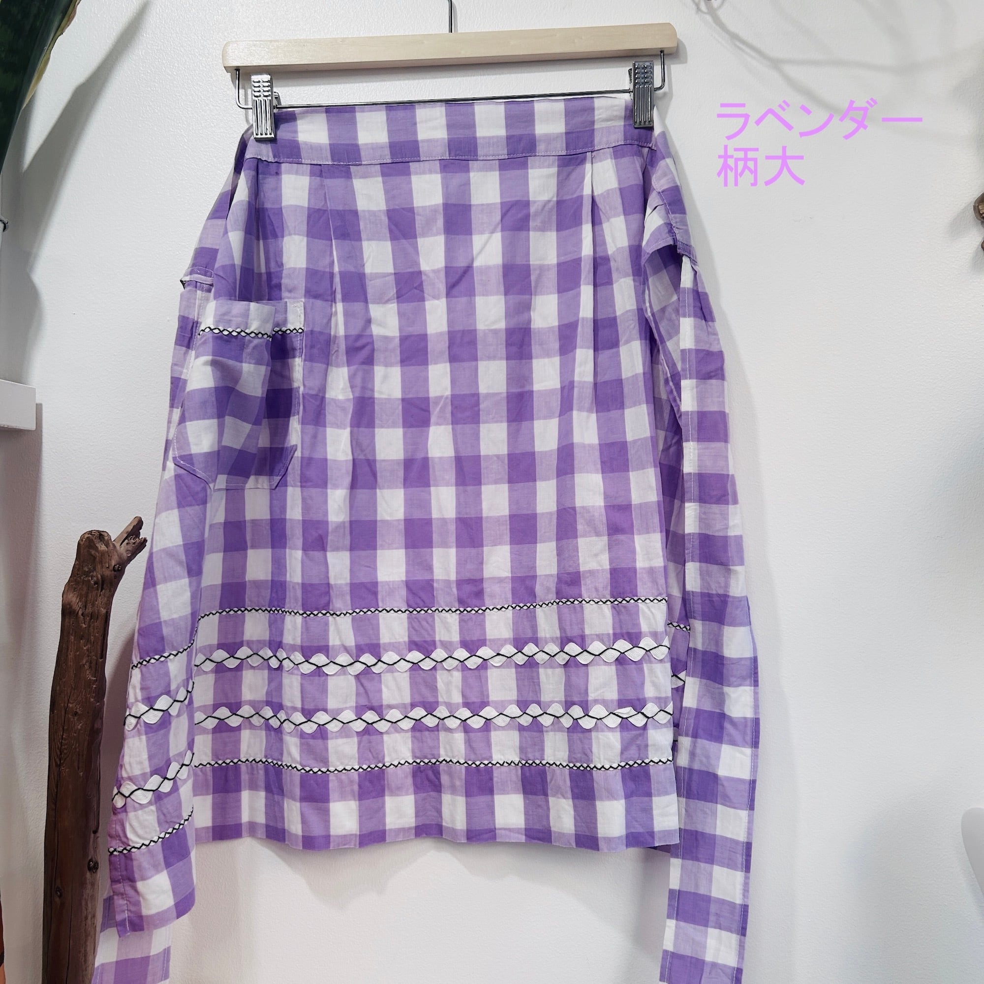 vintage ギンガムチェックエプロン（8色バラ売り） | Milo Antiques
