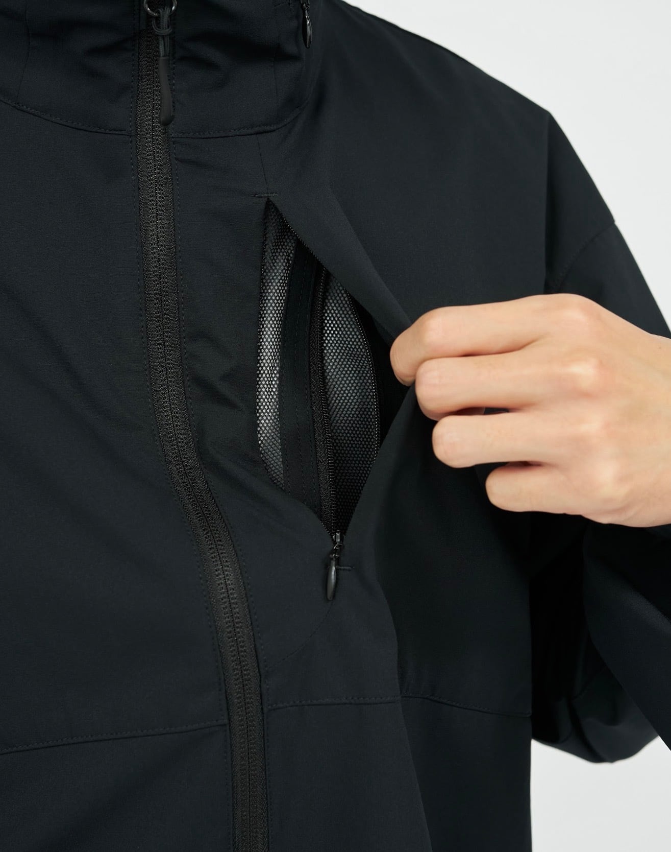 FreshServiceSport / MOTION LAYER TRACK BLOUSON ［BLACK］ | fons