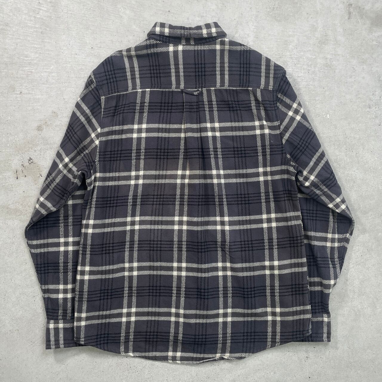 WOOLRICH ウールリッチ ヘビーネル チャックシャツ メンズL