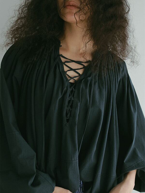 ETRE TOKYO ハンドタックレースアッププルオーバー ETRE TOKYO ハンドタックレースアッププルオーバー | FLICKA ASHIYA