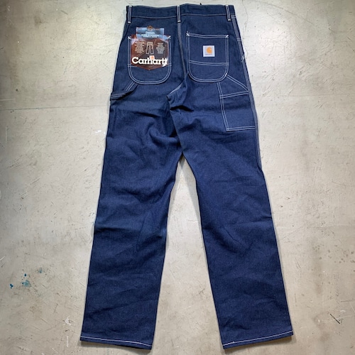 80's~ Carhartt カーハート デニムペインターパンツ デッドストック NOS フラッシャー付き CRAFTED WITH PRIDE IN USA W30 USA製 希少 ヴィンテージ BA-1517 RM1936H