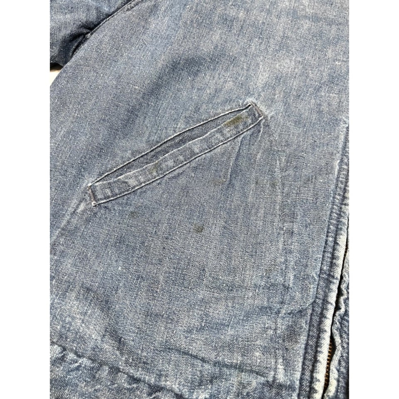 60s DENIM WORK JACKET Size 40程