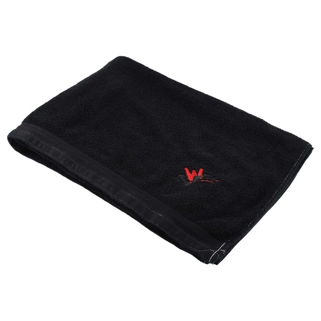 PrimalBlue TOWELL アウフグースタオル サウナ サウナグッズ 日本別注 aufguss（WCF限定刺繍クローズ：ブラック）