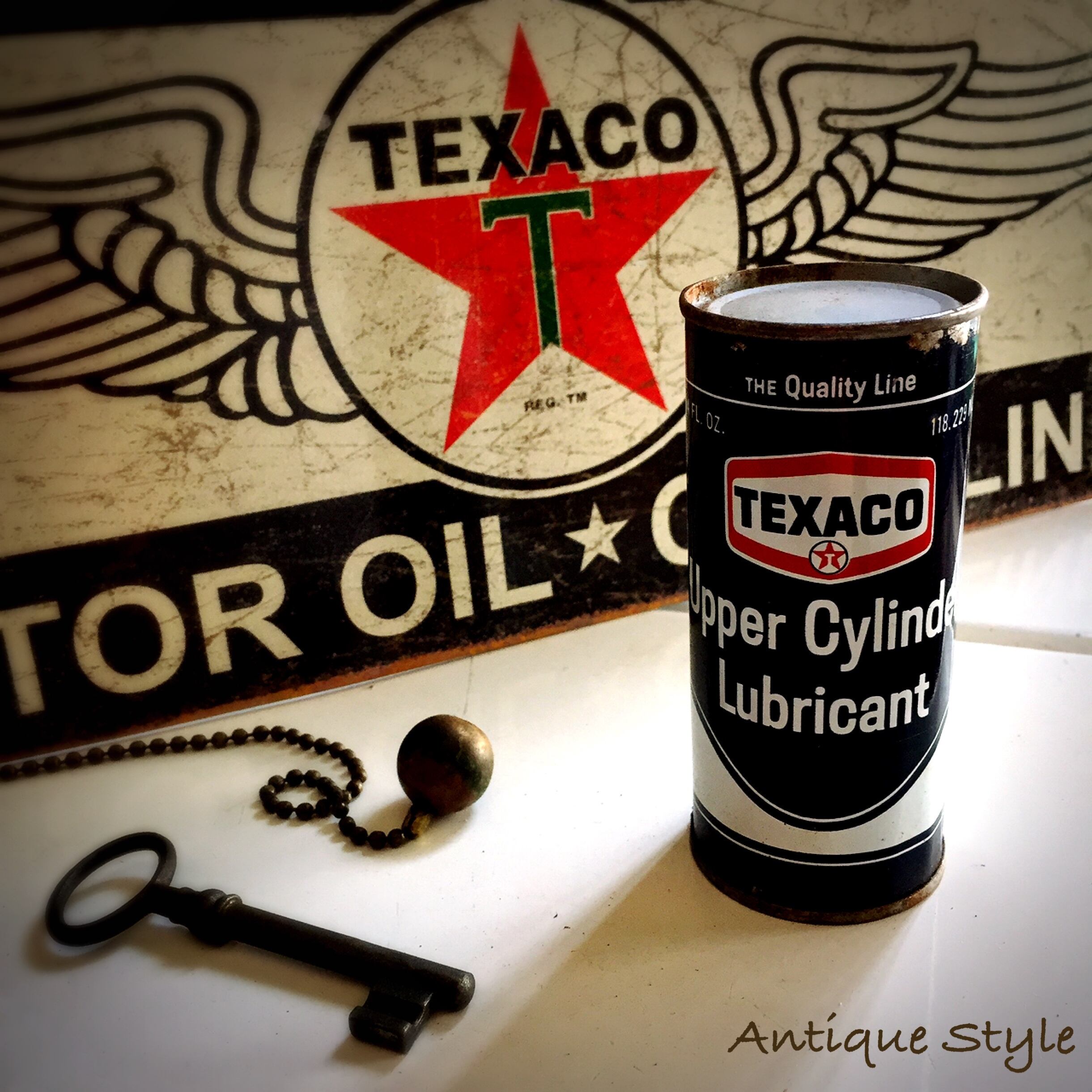 TEXACO テキサコ OIL缶 オイル缶 空缶-