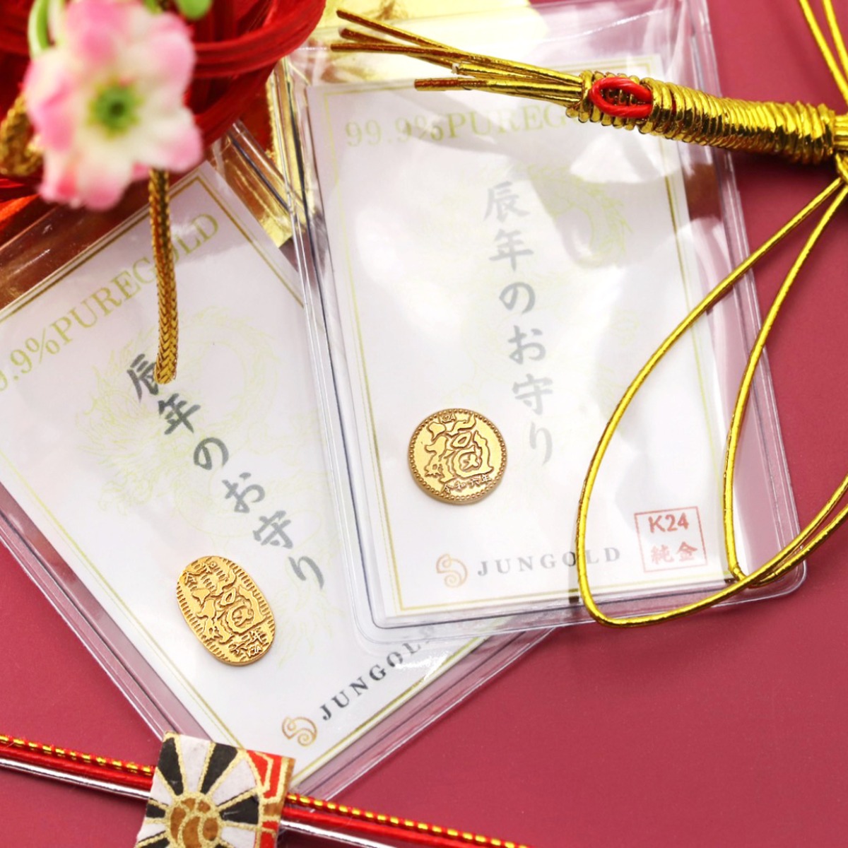 純金『福龍』小判 約0.3g お守り【JUNGOLD】 | JUNGOLD【純金の 純金『福龍』小判 約0.3g お守り【JUNGOLD】 | JUNGOLD【純金の