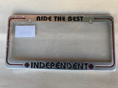 INDEPENDENT License Plate Frame