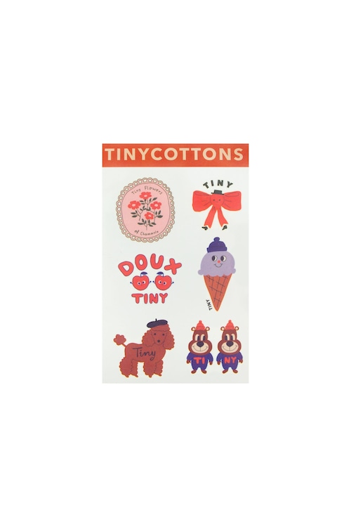 TINY COTTONS - CHAMONIX TATTOOS (RED)