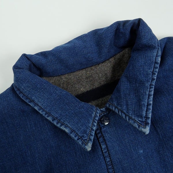 Size【L】 TENDERLOIN テンダーロイン DENIM BLANKET COACH JKT コーチ