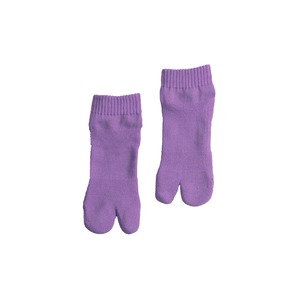 Cotton Hemp Ankle Socks（Purple）