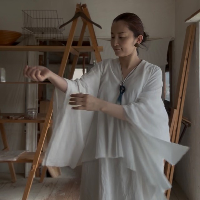 【1〜2m専用/ネコポス】継ぐ布 No.01｜暮らしになじむ白のシングルガーゼ 135cm