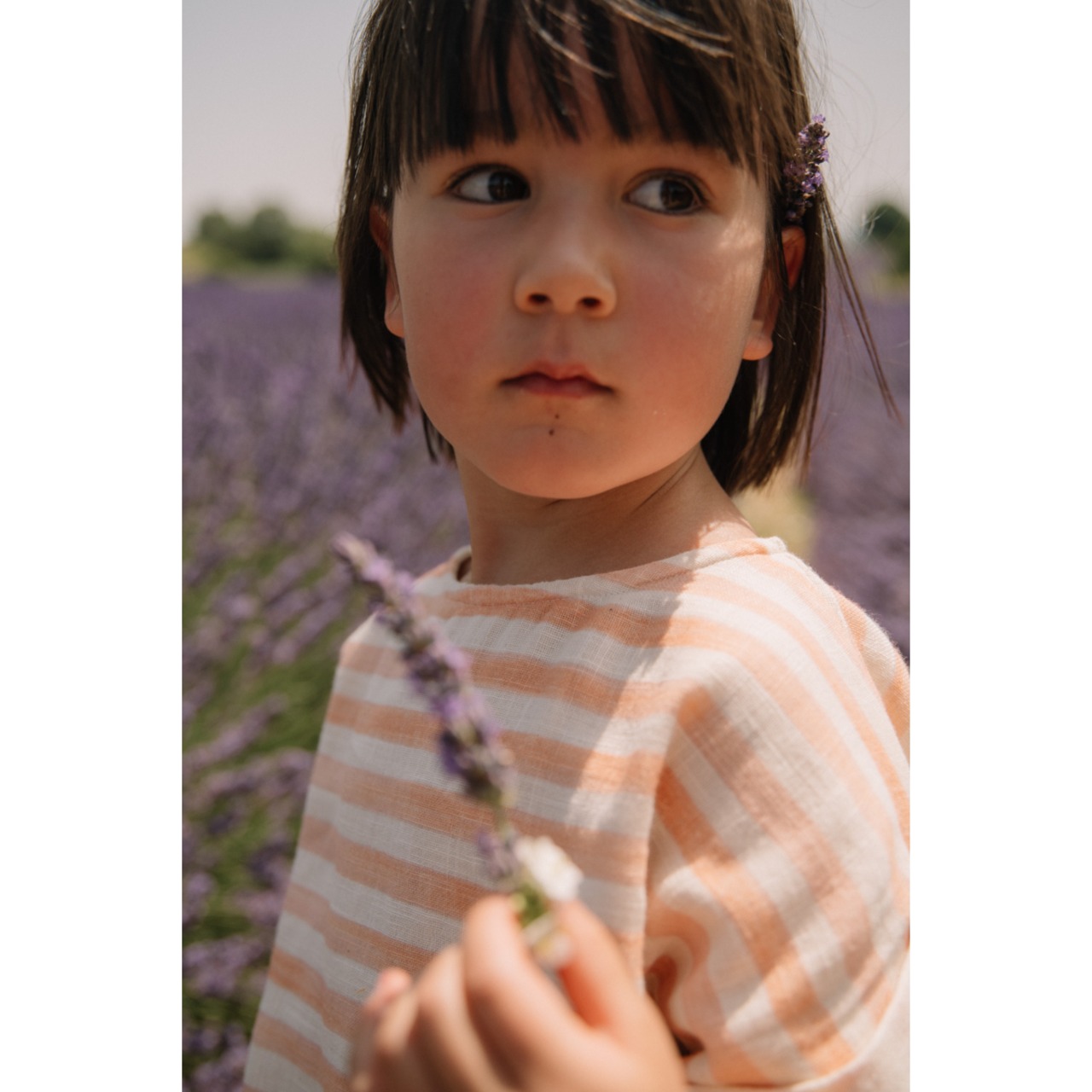 studioBOHEMEparis　SHIRT PRASLIN - NUDE STRIPES_1