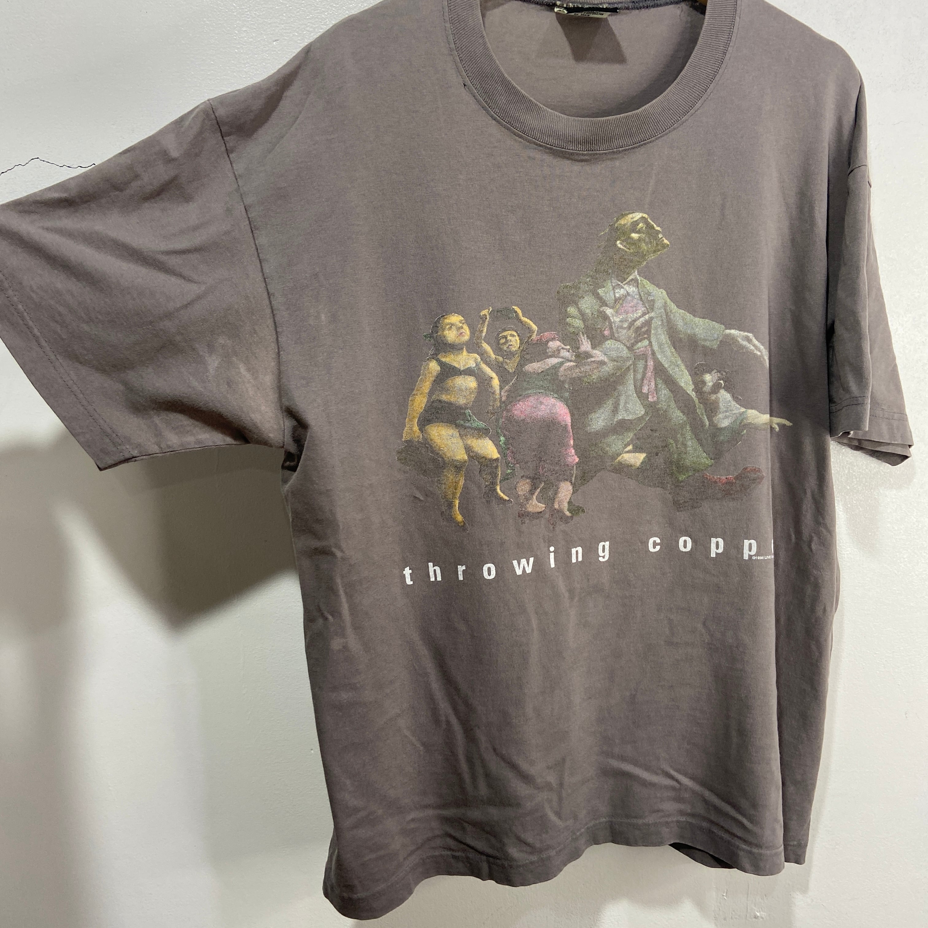 『送料無料』90s Live throwing copper バンドTシャツ　anvil | 古着屋 Uan powered by BASE