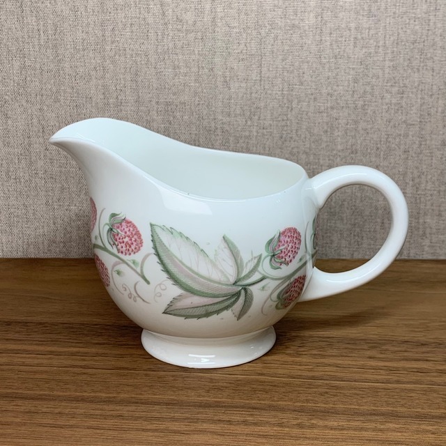 スージークーパー「ワイルドストロベリー クリーマー」イギリス製 ヴィンテージ susie cooper
