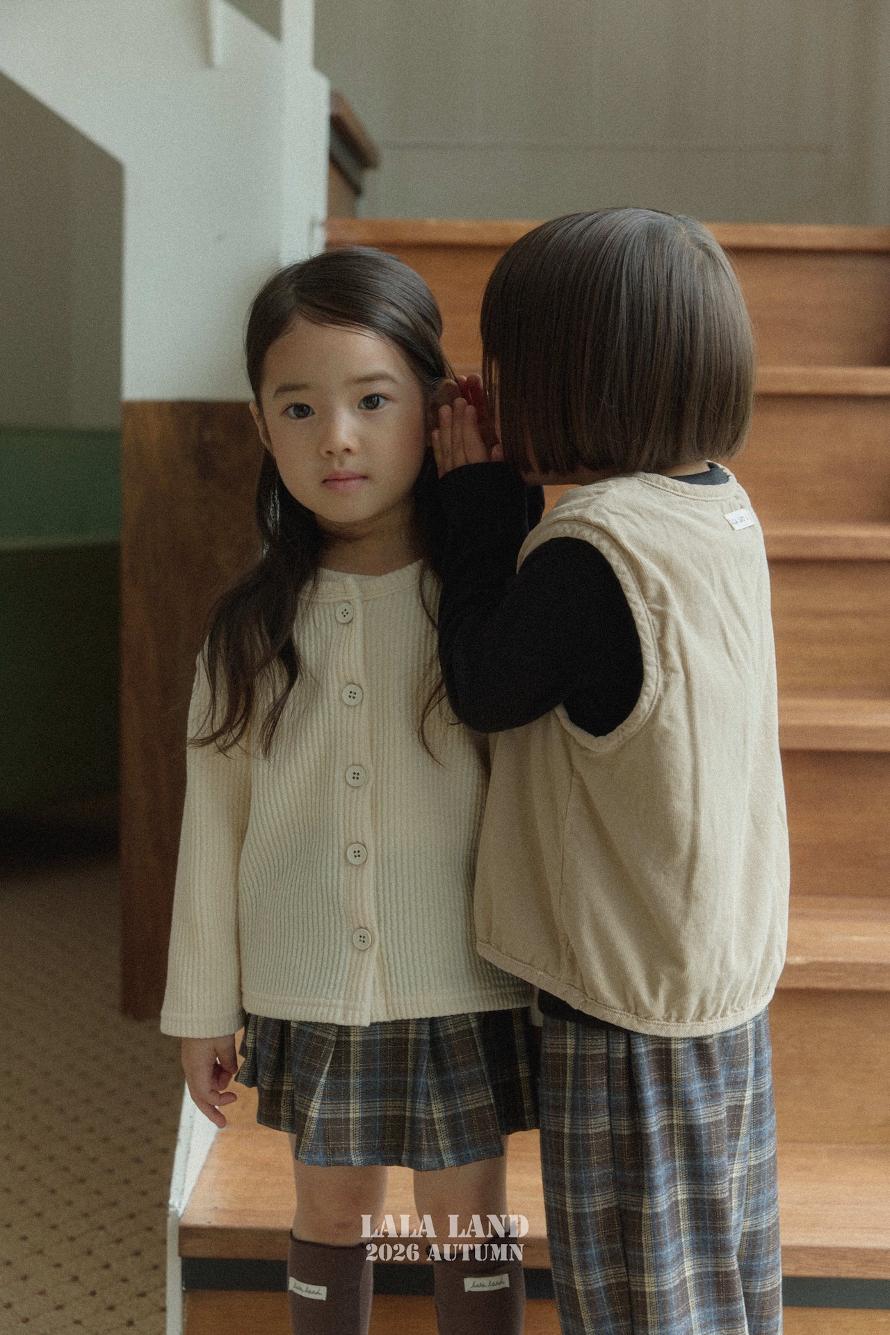 韓国子供服 / LALALAND / 26Autumn / カリロス レザージャケット / 秋服 / キッズ *XS~XL*