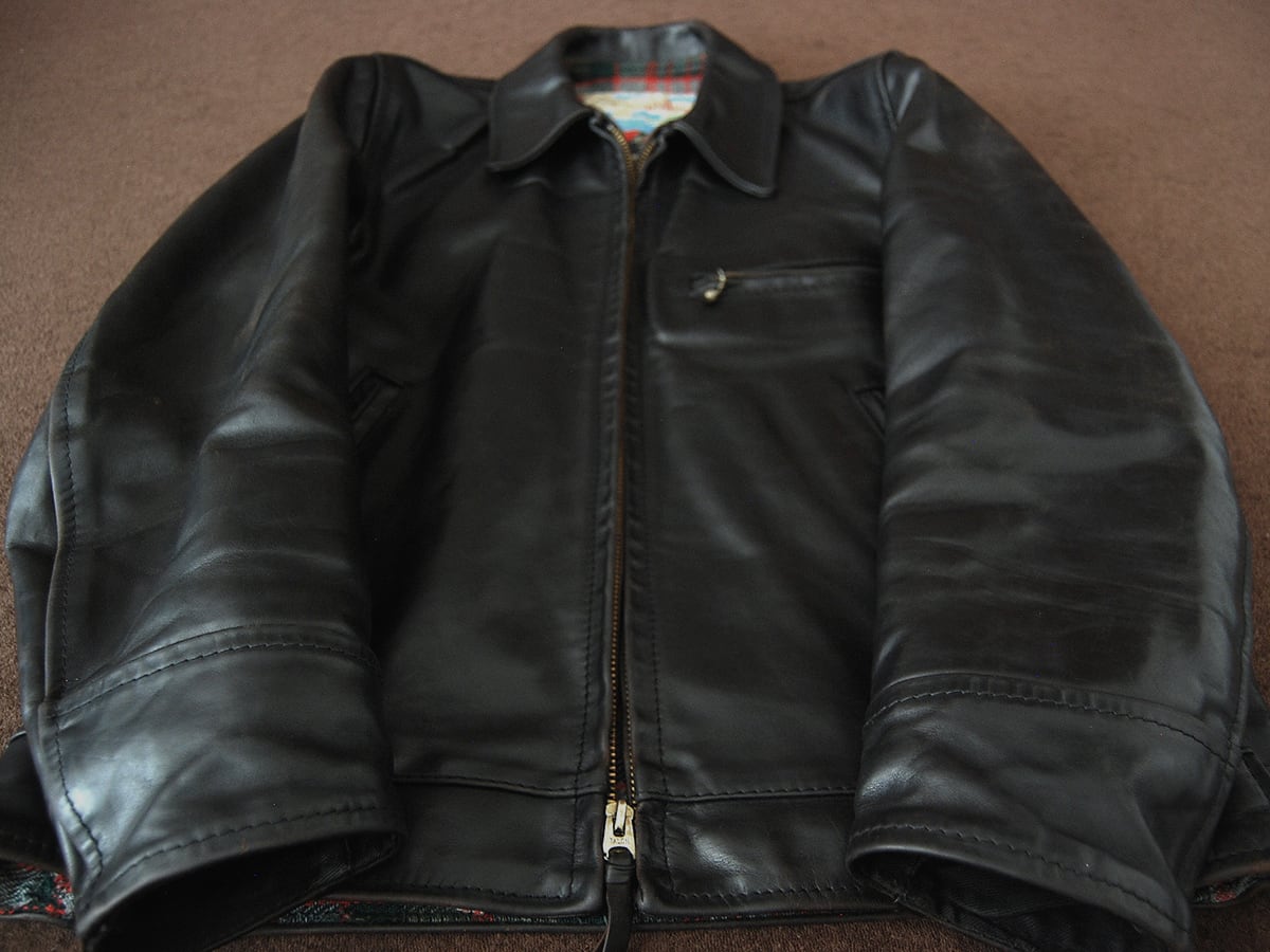 AERO LEATHER ホースハイド ハイウェイマン レザージャケット 36 Aero Leathers（エアロレザー） AERO LEATHER ライダースジャケット