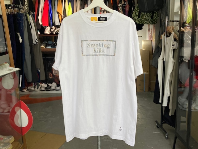 FR2 × MINT CREW SMOKING KILLS BOX LOGO TEE WHITE XL 284226