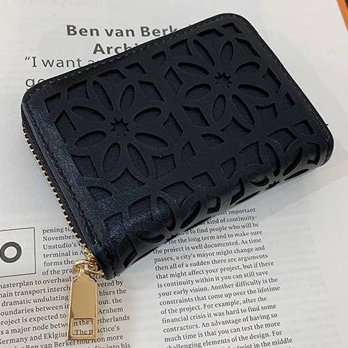 花柄◇オシャレカードケース☆大容量じゃばら☆マルチ財布コインケース 