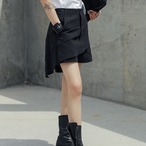 High-waisted cropped shorts(ME082)