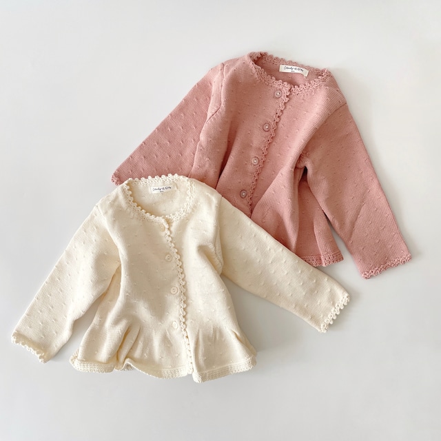 【Last 73.80cm】La fleur cardigan 2col