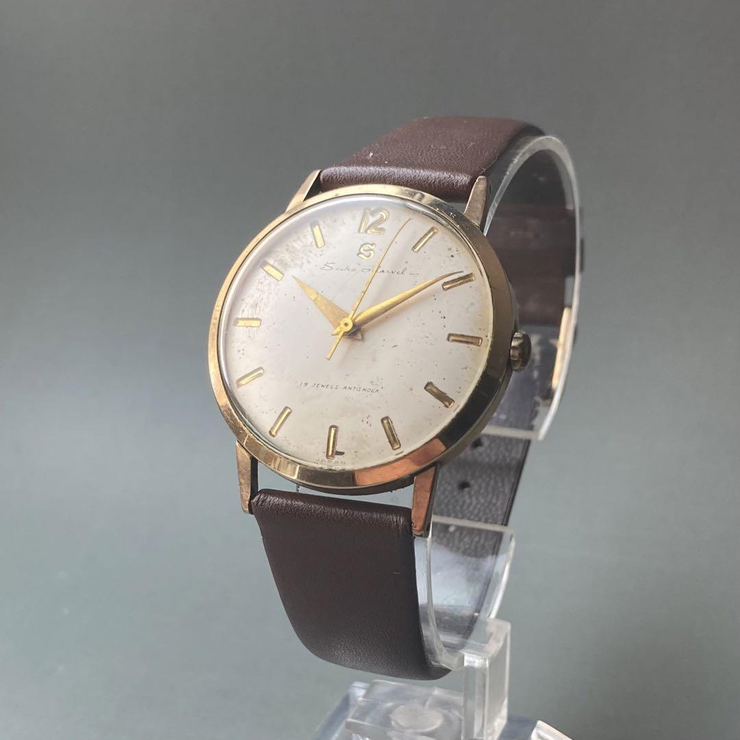 動作品】セイコー SEIKO マーベル 腕時計 1956年~ 手巻き メンズ | か