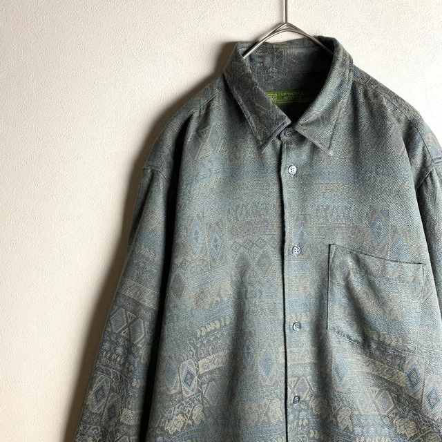 ~"long sleeve shirt" ethnic pattern~