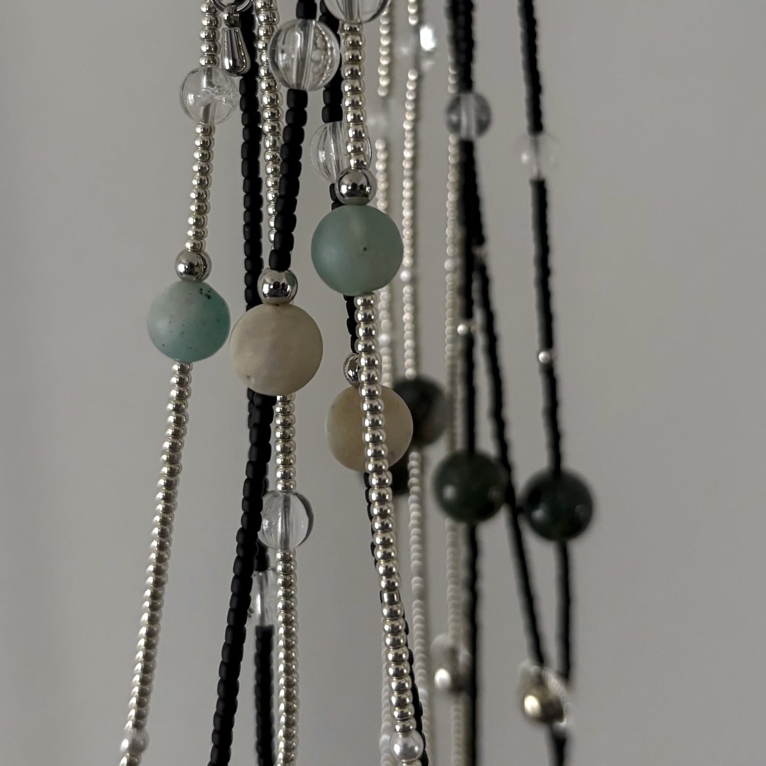 planet necklace (silver)