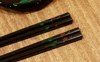 琉球漆器「コースター 2枚」「お箸 2膳」