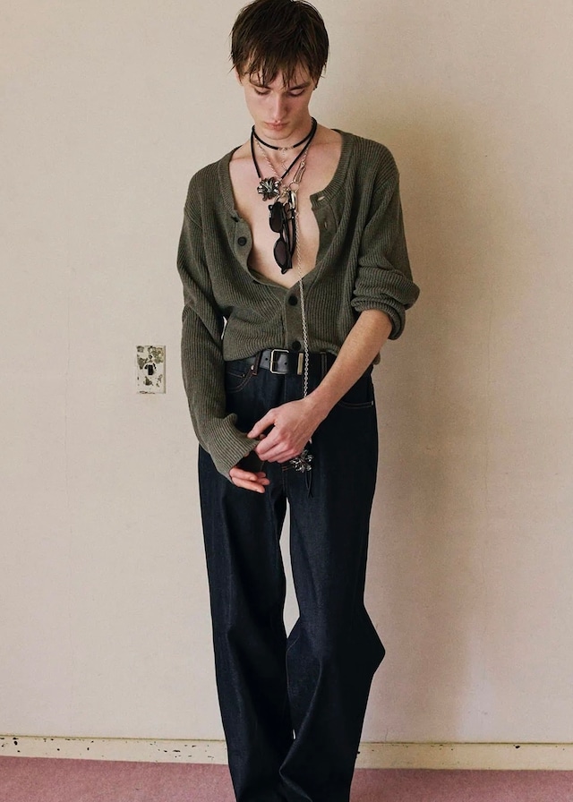 SHOOP 26SS black lily wallet chain