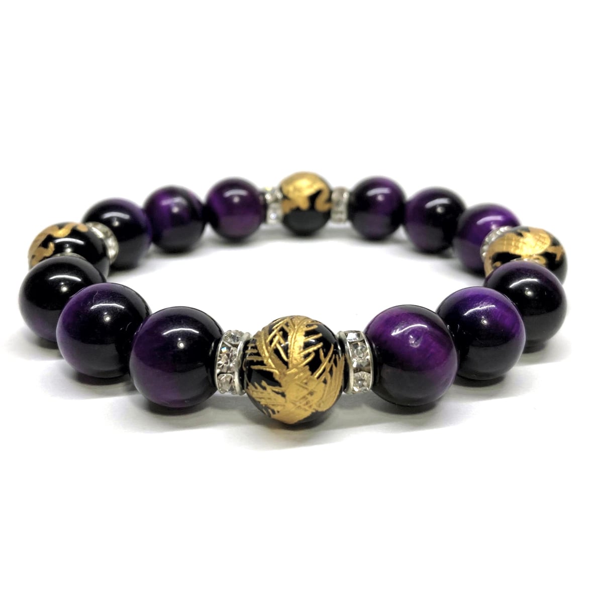 金運アップ✨天然石ゴールデンタイガーアイ 12mm パワーストーン