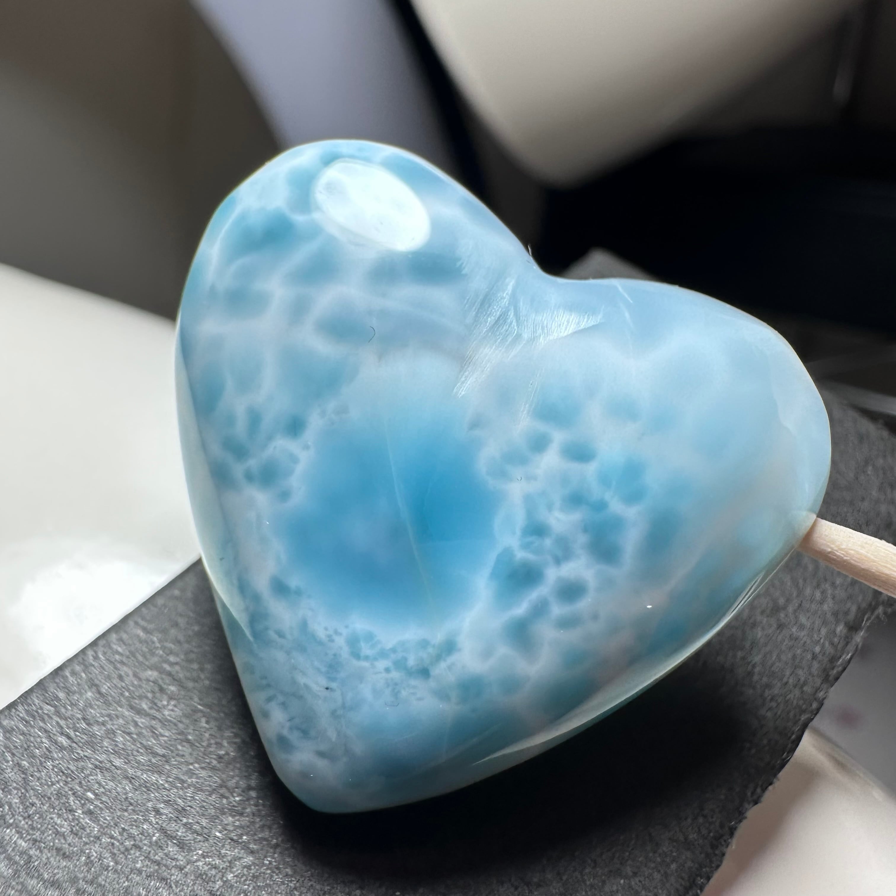 no.A23 ラリマー 貫通穴