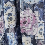 パーティドレス ワンピース 演奏会 カラードレス 発表会 パーティ Da Vistosa ドニャヴィストーサ ネイビー系 パープル系 紺 青 華やか 大人 女性 結婚式 二次会 フォーマル おしゃれ