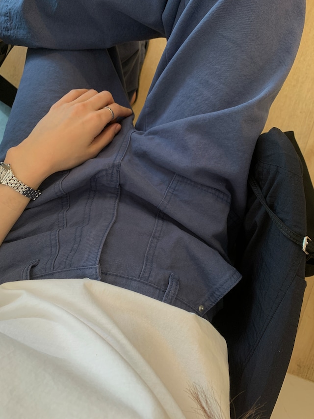 (予約) taffeta / Baker color denim 1color