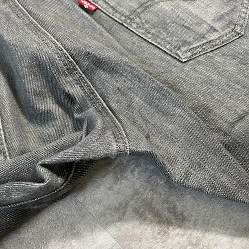【W30 L30】 usa levi's 先染ブラック リーバイス 569 詳細写真17