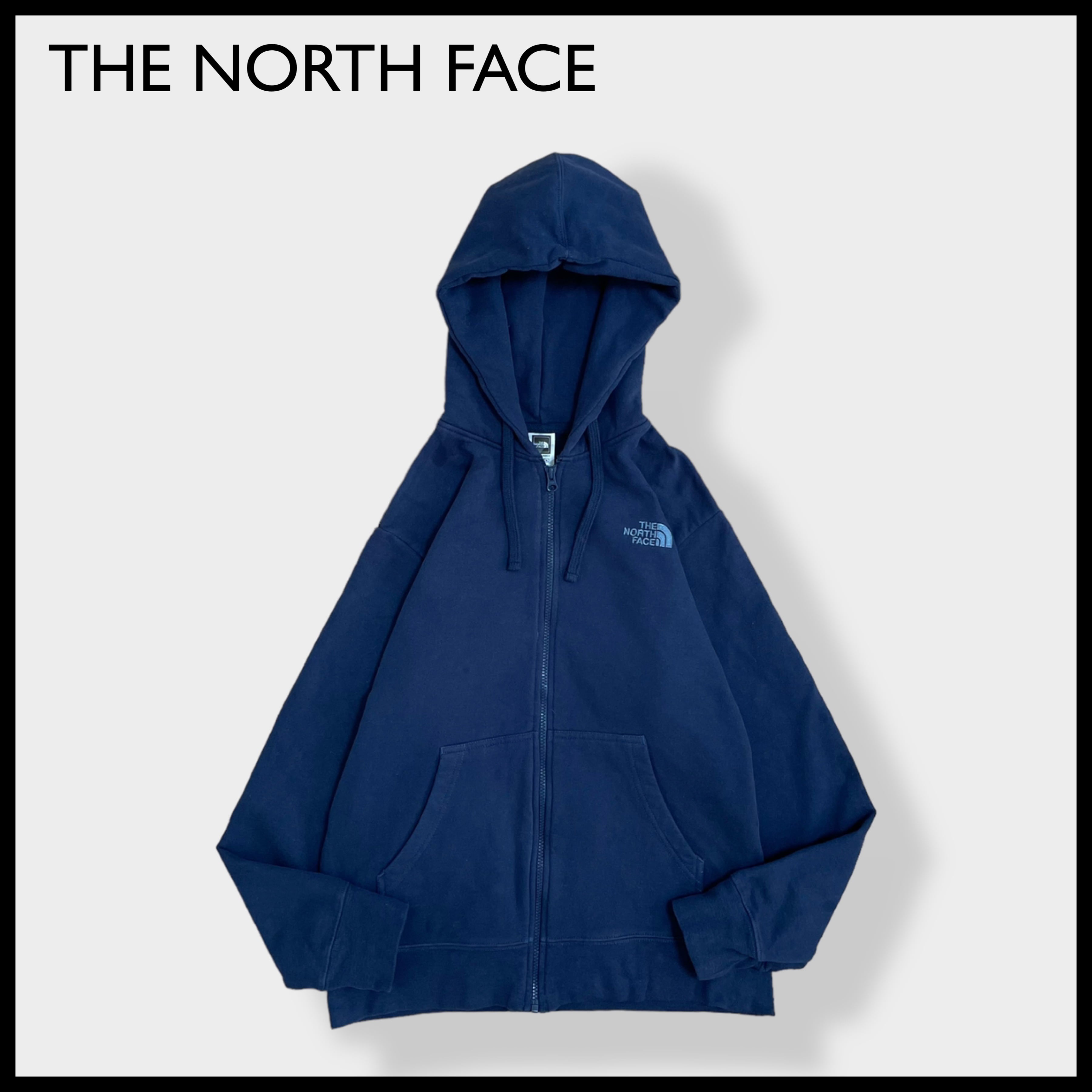 THE NORTH FACE】ワンポイント 刺繍ロゴ パーカー フルジップ ジップ ...