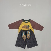 韓国子供服 / 26Autumn / soybean / wonder ラグランTシャツ / キッズ服 / ジュニア服 / 秋服 *XS~JM*