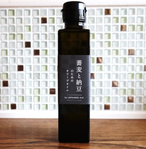 蕎麦と納豆のためのオリーブオイル