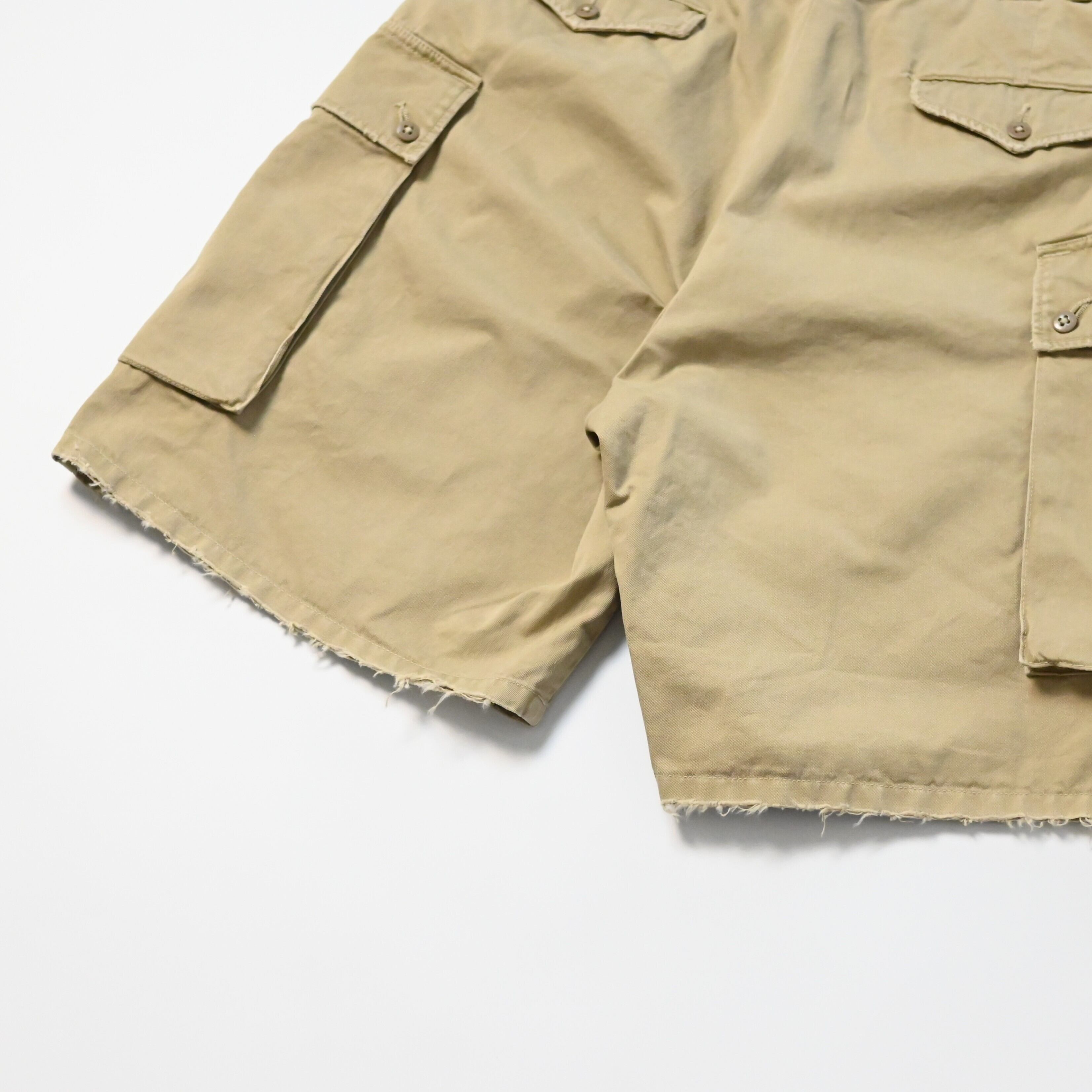 BOWWOW / US ARMY MOUNTAIN TROOPER SHORTS AGED | GANKO