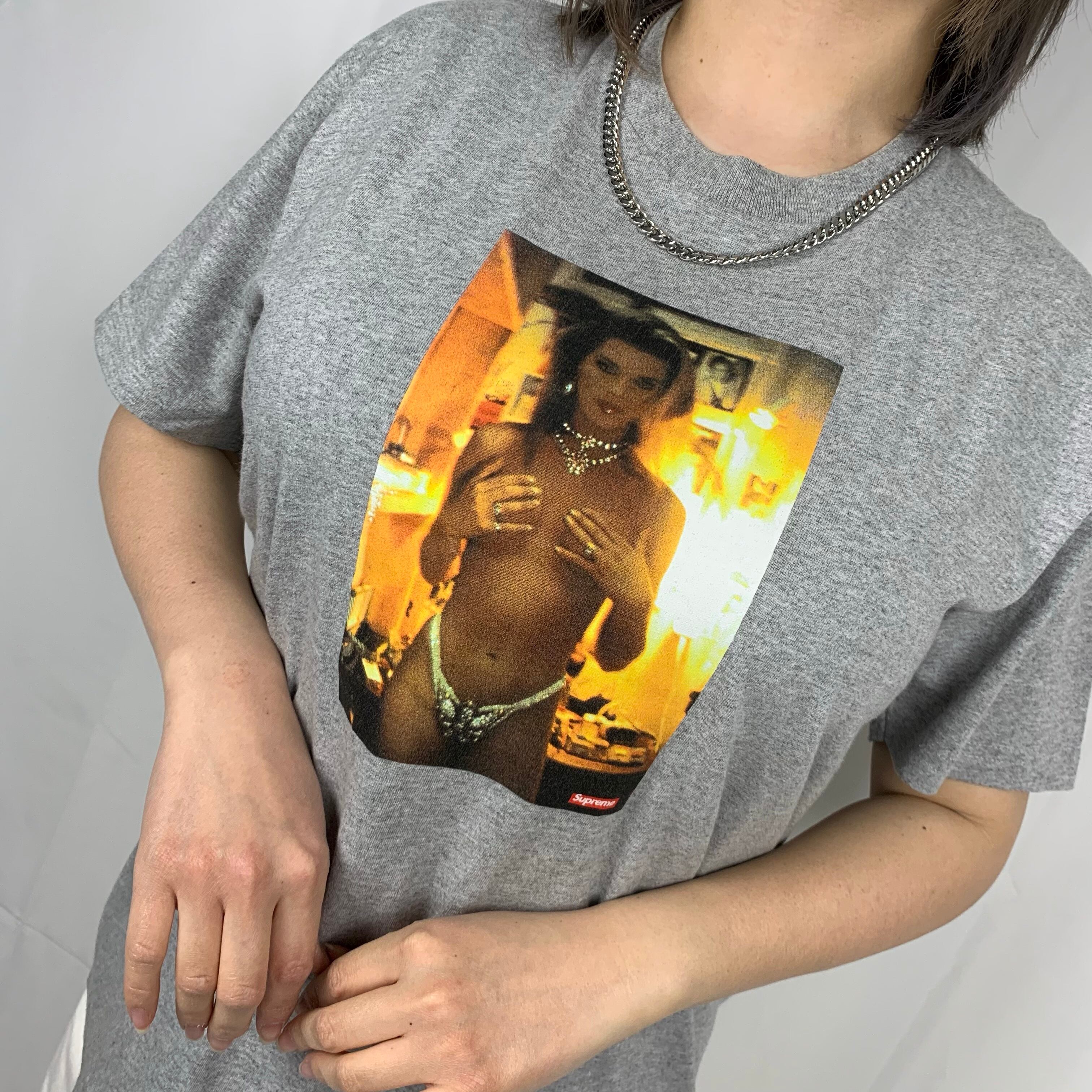 【シュプリーム】Nan Goldin ヌードフォトTシャツ グレー | 古着