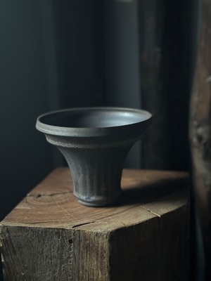 【新着】deracinefactory 閑野淳氏【高さ10cm 横幅13cm】最高の陶器鉢