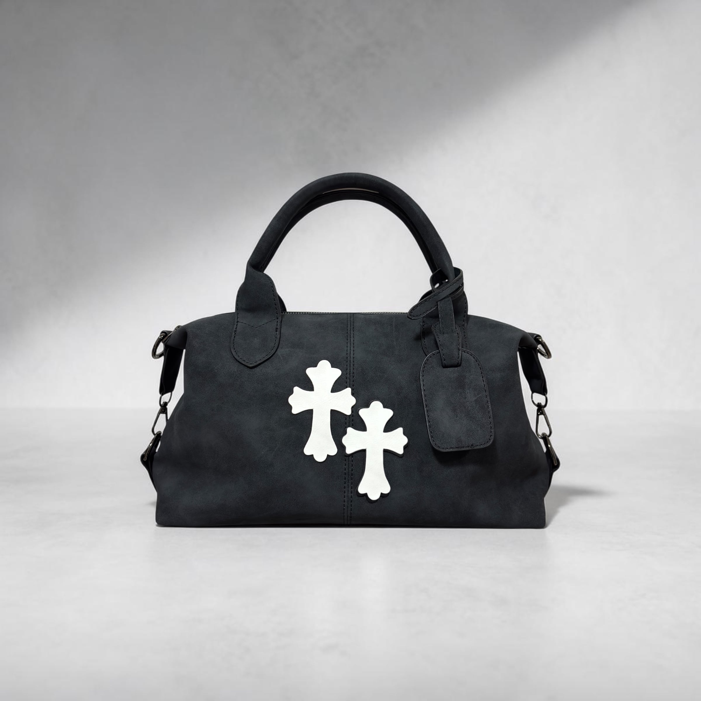 CROSS PATCH LUXE BAG【Smoky Black】 | TITIA.Official