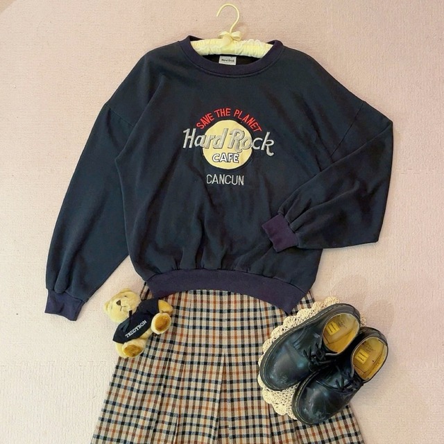 hard rock cafe logo sweat