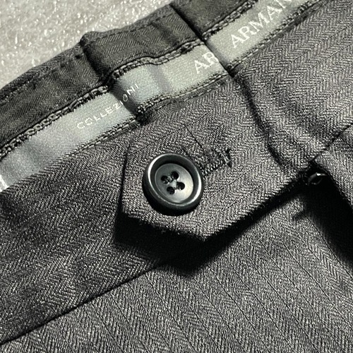 00s COLLEZIONI ARMANI black slacks 詳細写真4