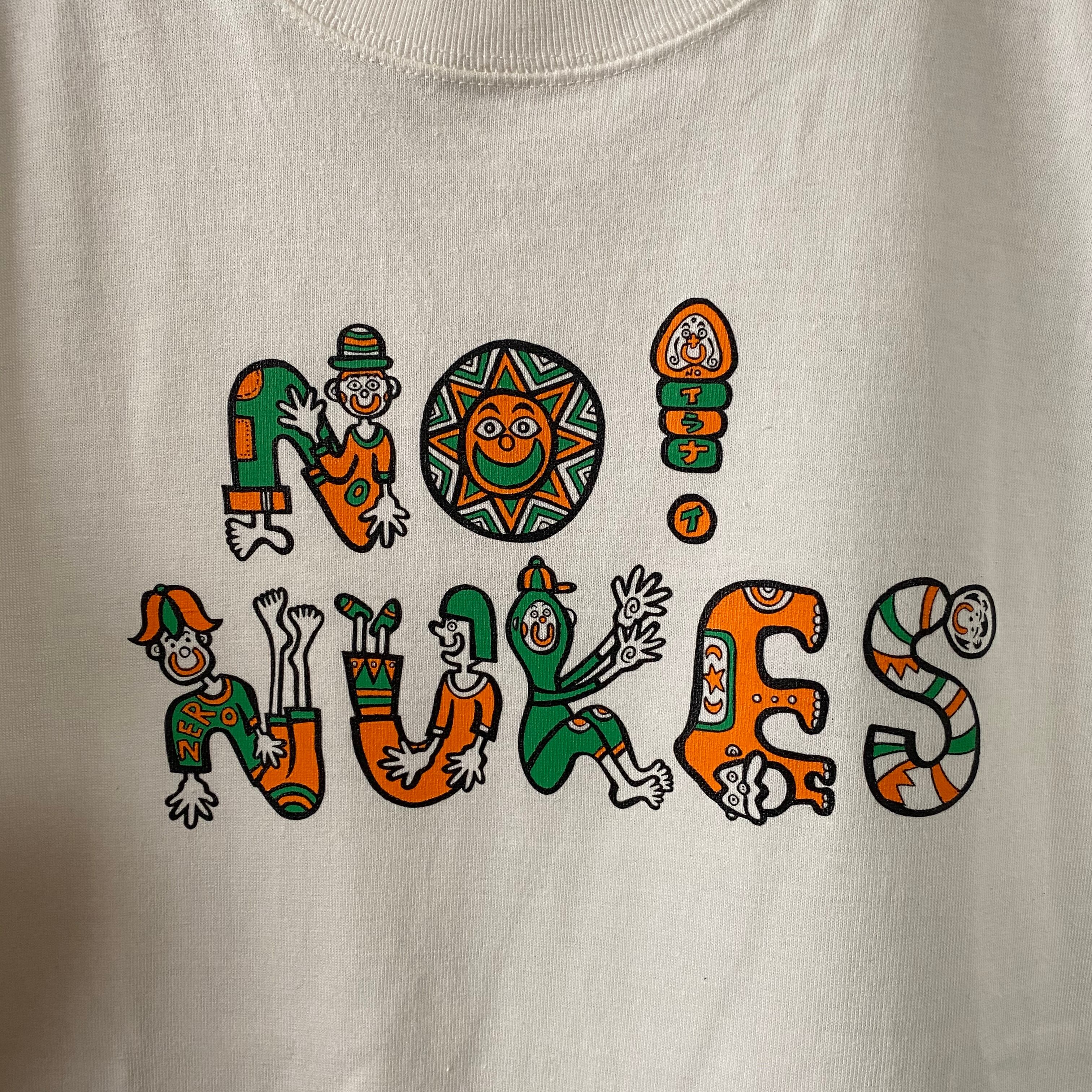 NO NUKES Tシャツ | ぐるぐるお茶目な雑貨屋さん「ごろり」by PONGRI