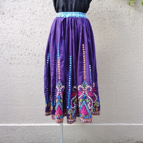 Rajasthan skirt／ラジャスタン 刺繍スカート